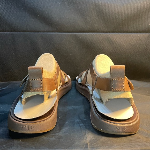 Chaco Wayfarer Leather Sport Sandal Otter Brown main image 8